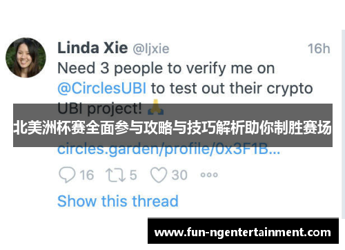 北美洲杯赛全面参与攻略与技巧解析助你制胜赛场