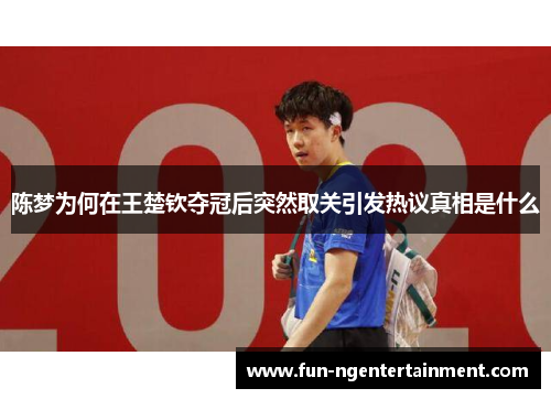 陈梦为何在王楚钦夺冠后突然取关引发热议真相是什么 陈梦为何在王楚钦夺冠后突然取关引发热议真相是什么